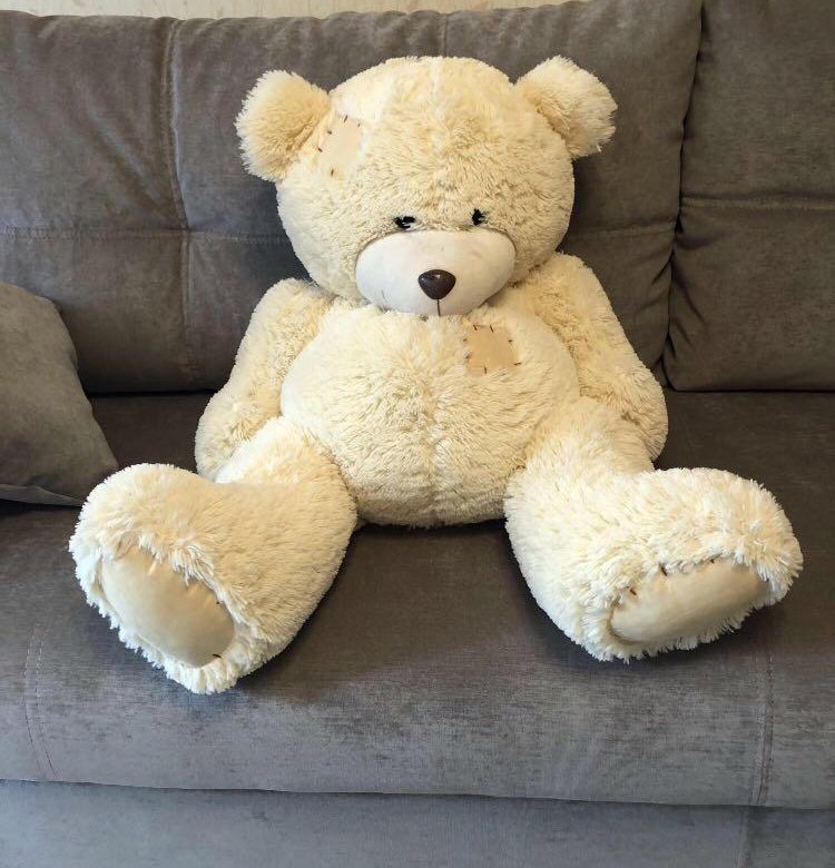 плюшевый медведь 100см тримишки.