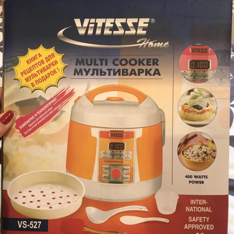 Vitesse мультиварка инструкция