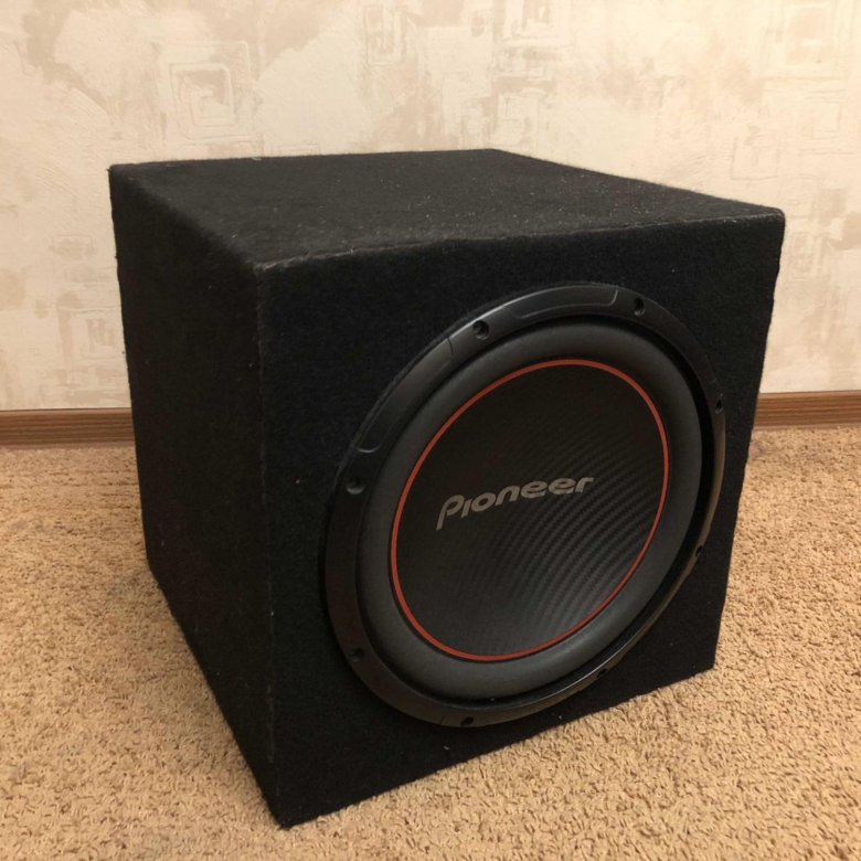 Сабвуфер Pioneer TS-w304r. Пионер 304 р короб. Сабвуфер Пионер 30 см. Сабвуфер Пионер в коробе.