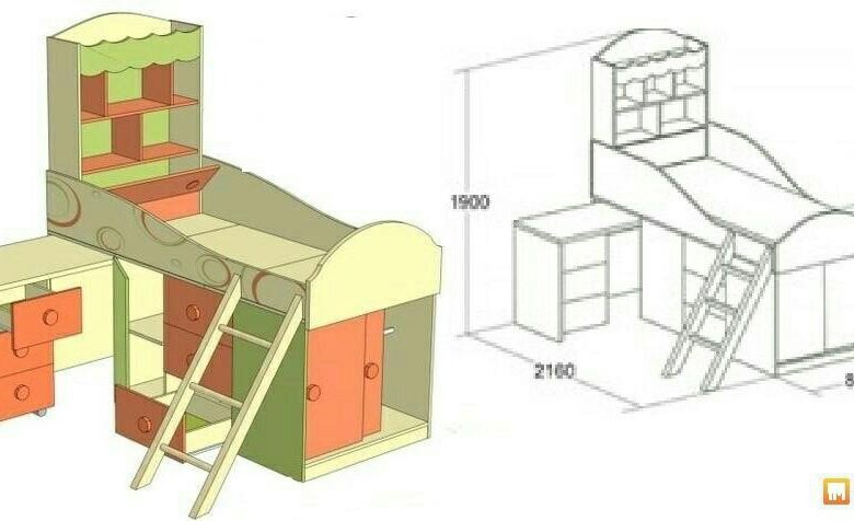 Кровать тутти