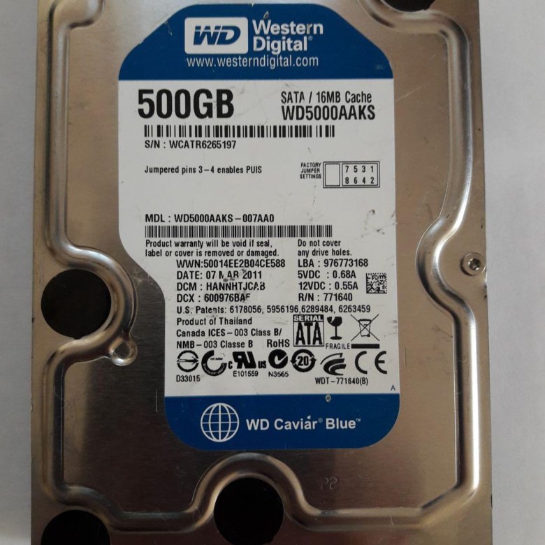 Wd blue 500gb