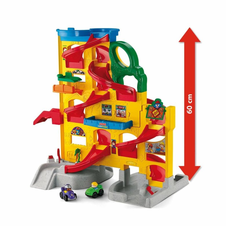 fisher price tall garage