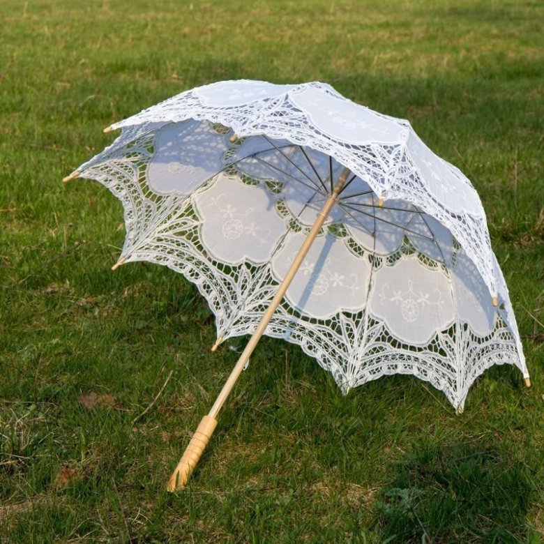Кружевной зонт
