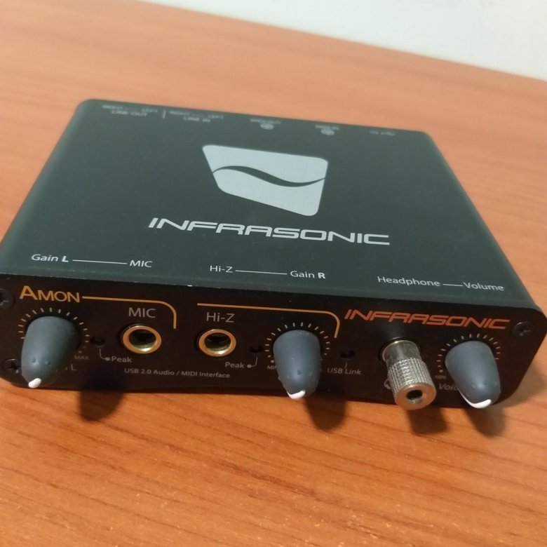 Звуковая карта infrasonic deux