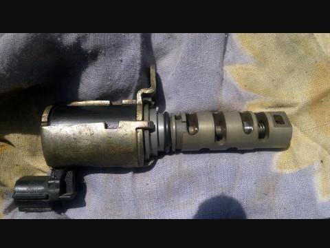Как снять датчик vvti