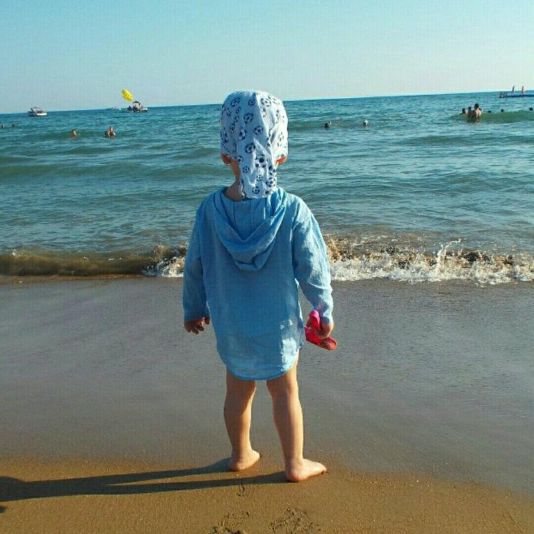 Детская пляжная туника