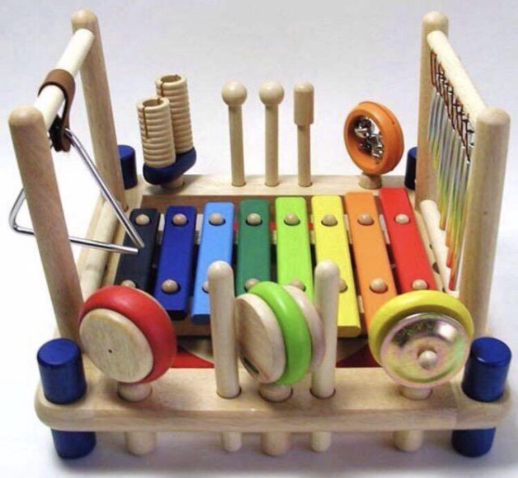 Детский музыкальный набор. Музыкальная игрушка для малышей. Набор музыкальных инструментов. Наборы музыкальные деревянные. Деревянные музыкальные инструменты.