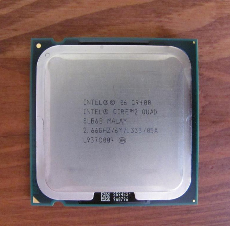 Q9400. Intel Core 2 Quad q9400 Кристалл. Процессор Intel Core 2 Quad q9400 сокет 775 4 ядра 2,66 ГГЦ. Процессор Intel Quad q9400 (4 ядра 2.66. Intel Core 2 Quad slb6b Malay 2.66GHZ ножки.