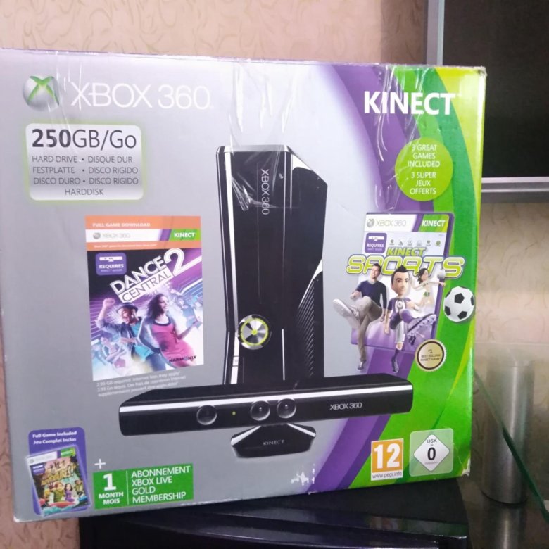 Xbox 360 slim горит зеленый нет изображения