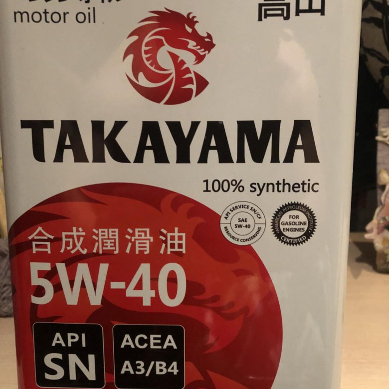 Японское масло 5w40