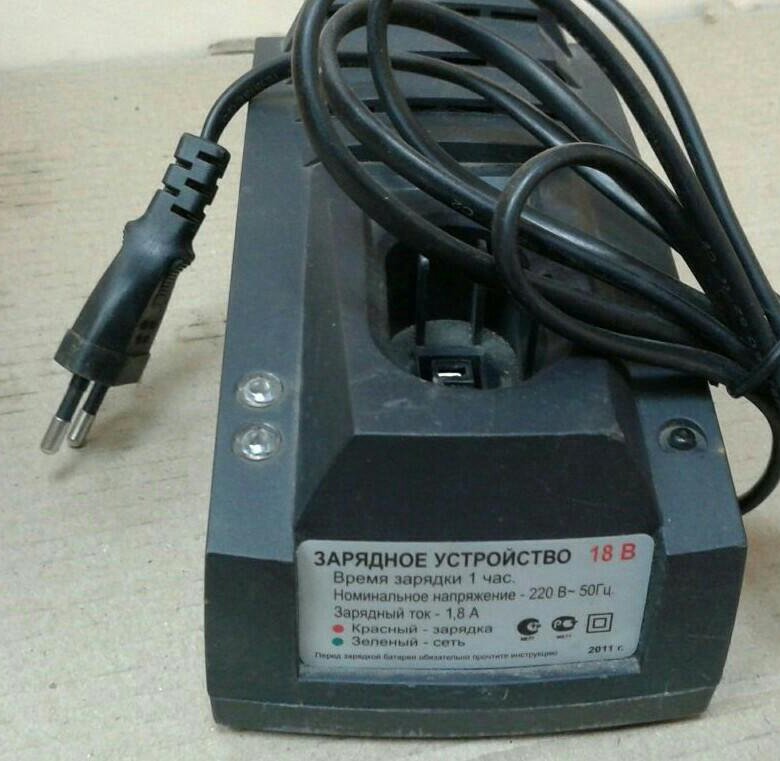 Зарядное устройство ИНТЕРСКОЛ 18V – купить в Энгельсе, цена 700 руб ...
