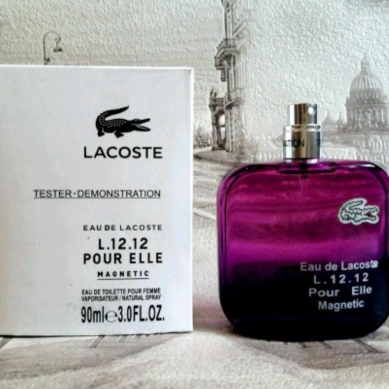 Аромат lacoste l 12.12. Лакосте Магнетик женские.