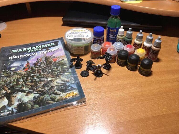 Warhammer 40000 paint set. Солдатики в красках.