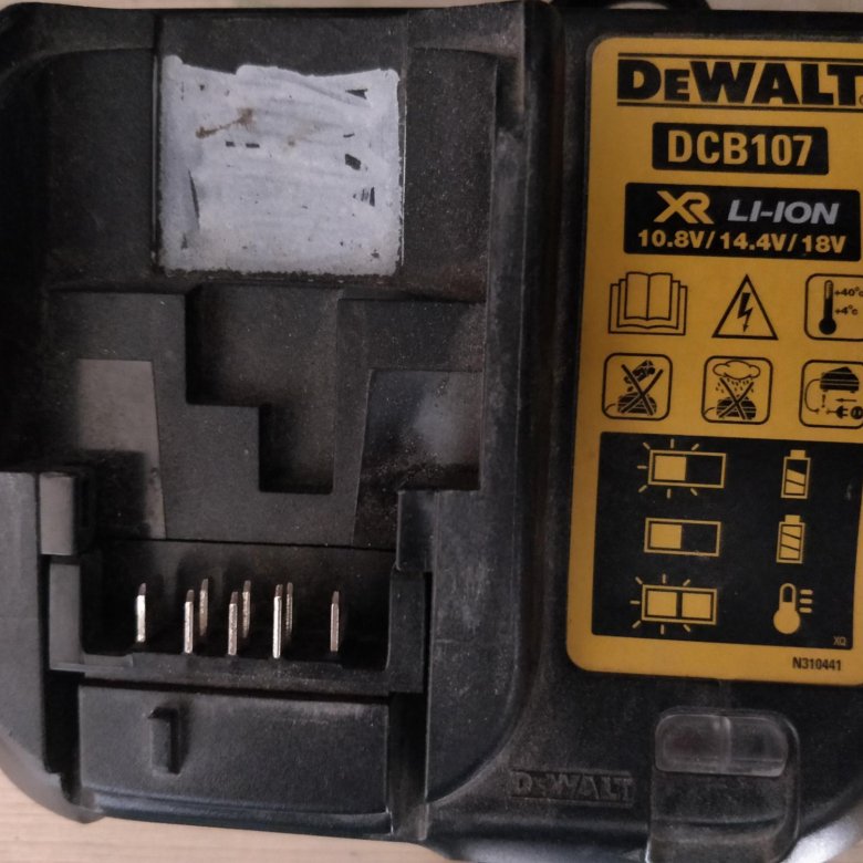 Зарядное устройство dewalt dcb107 схема