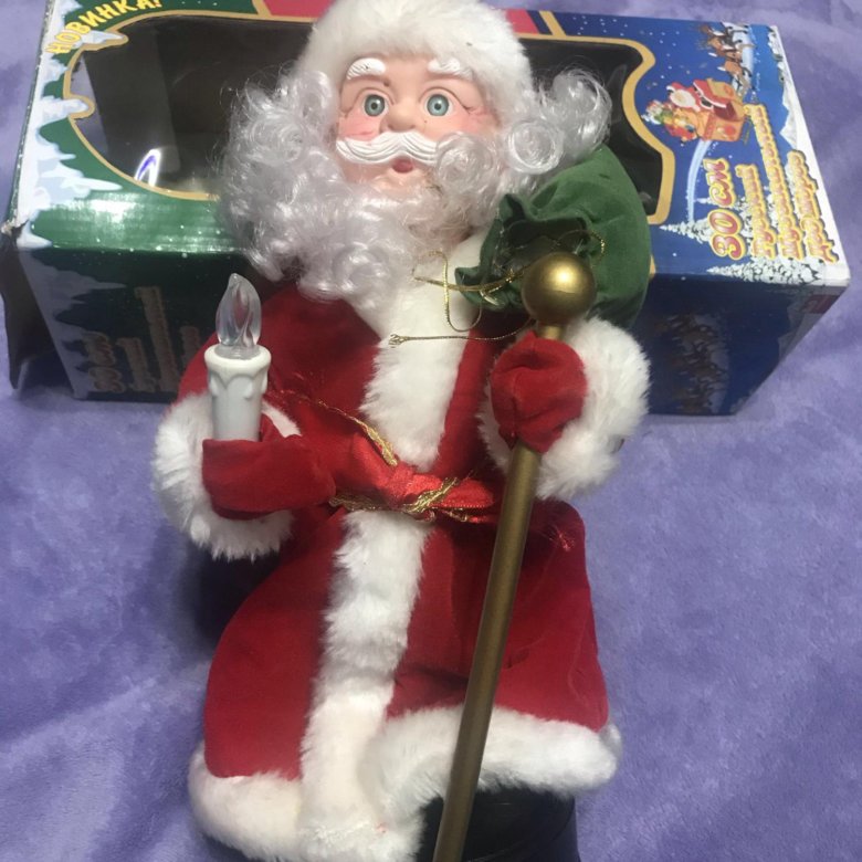 Музыкальные Двигающиеся Новогодние Игрушки