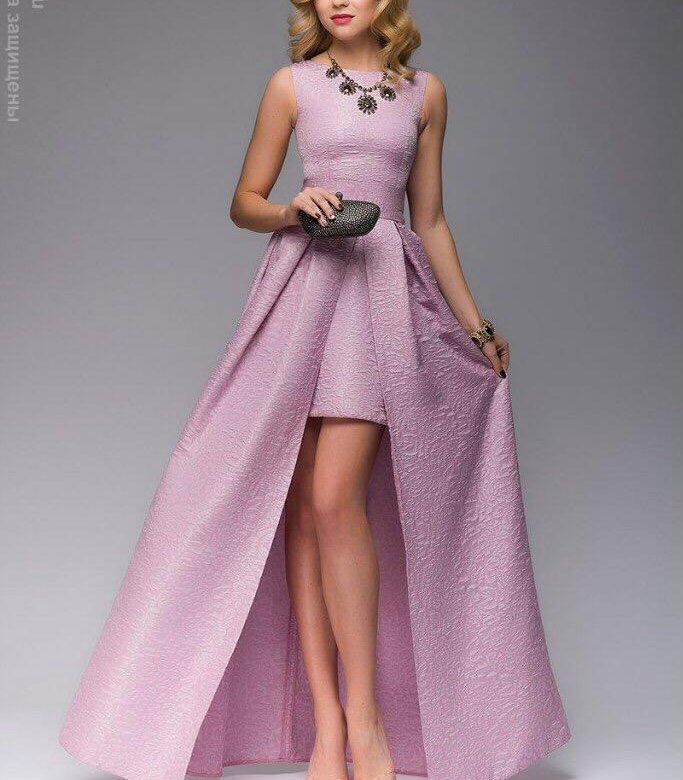 Модные розовые платья