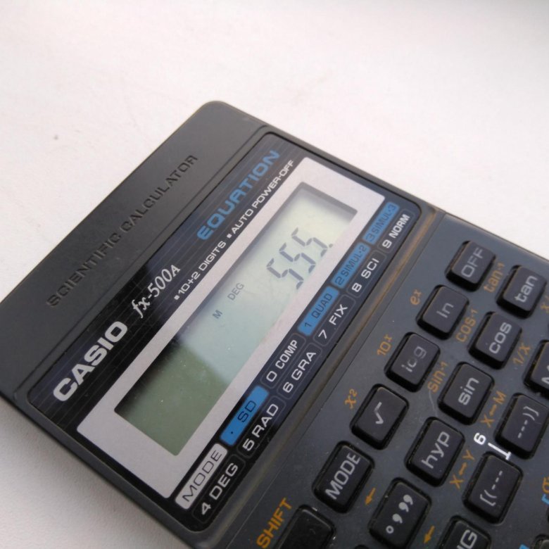 Casio fx500a hotsell