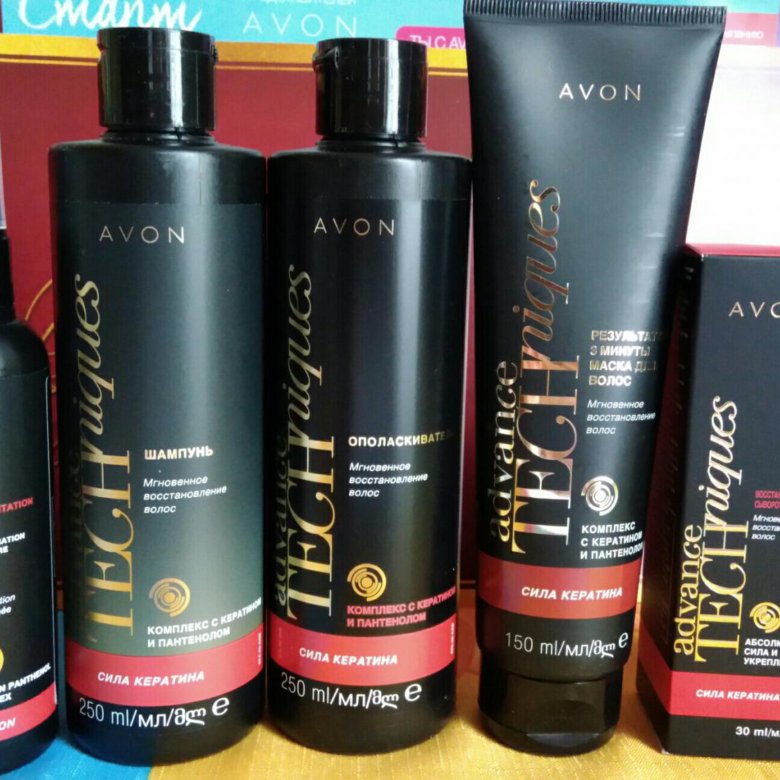 Набор по уходу за волосами avon