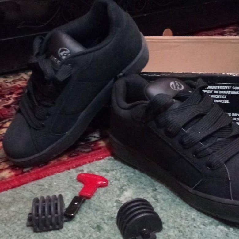 Роликовые кроссовки Heelys Sleek Style 7443 черные – купить в Москве ...