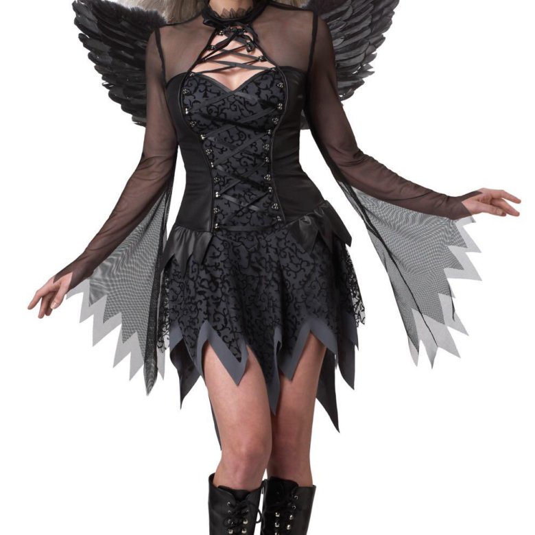 Черный ангел костюм