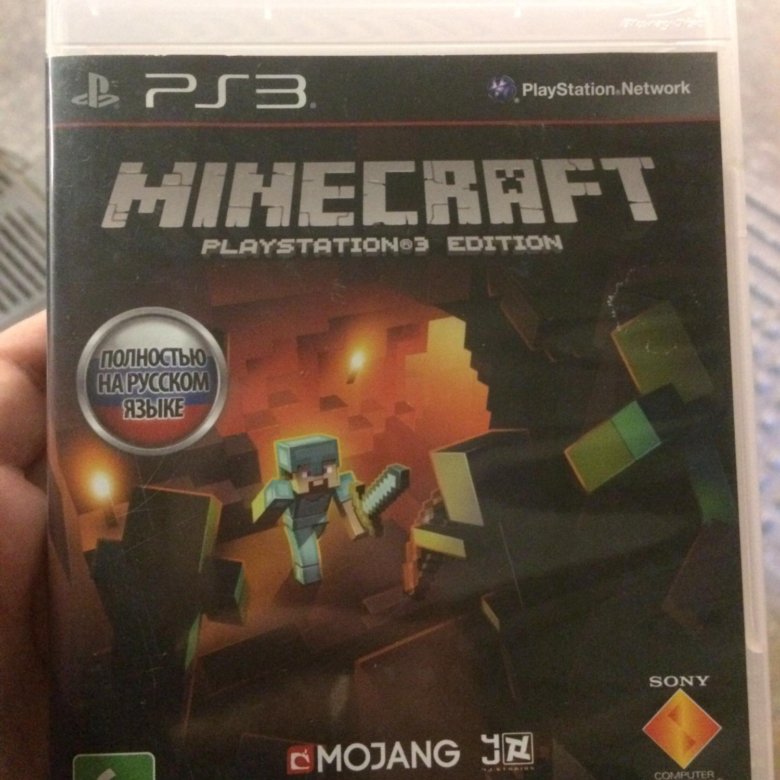 Игра Minecraft. Playstation 3 edition (ps3, ps3 jogos discos