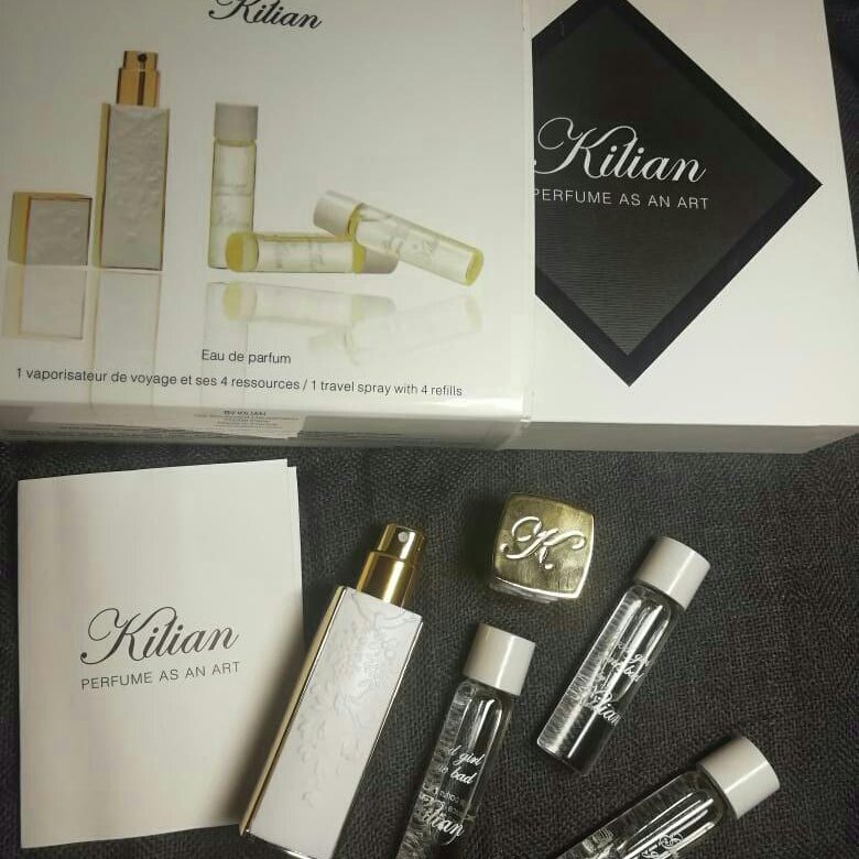 Good girl gone. Kilian good girl gone Bad Travel Set. Тревел набор Килиан Гуд герл. Kilian good girl gone Bad подделка. Килиан Гуд герл Гон бэд Тревел набор.