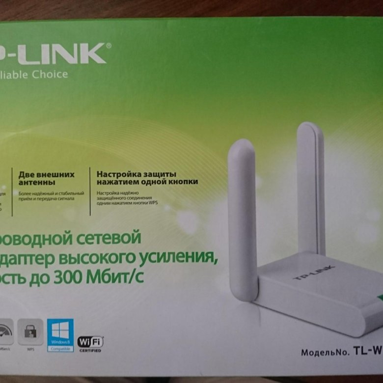 Wi fi адаптер tp link tl wn822n