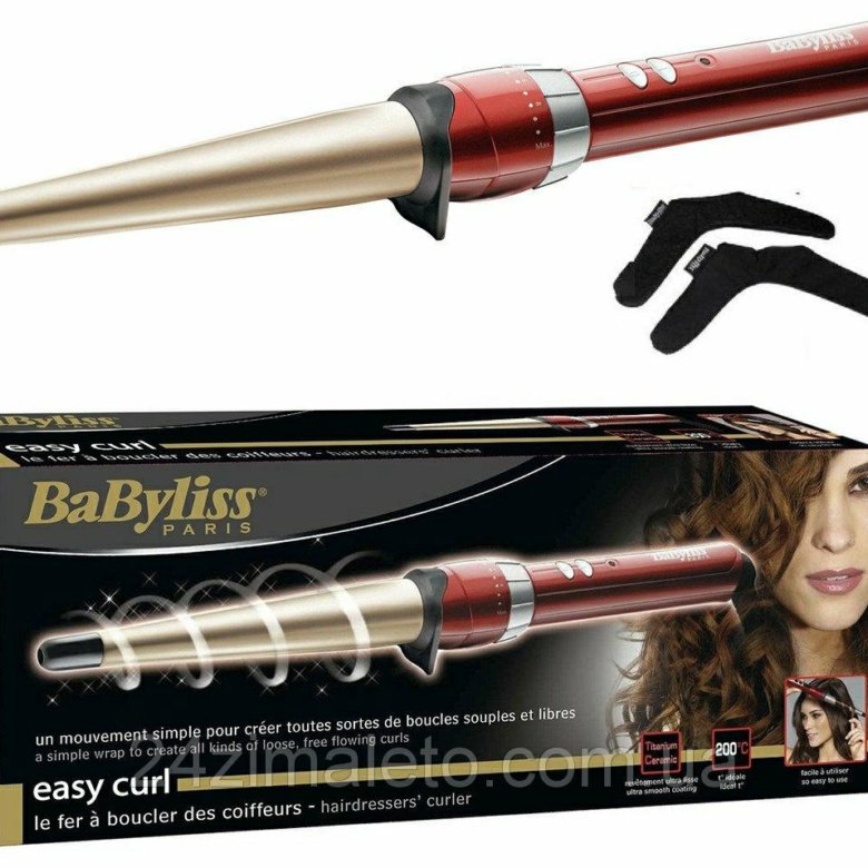 Как пользоваться конусной плойкой babyliss pro