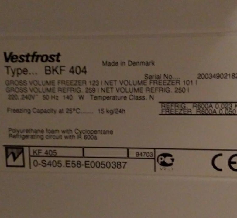 Vestfrost bkf 355 схема электрическая