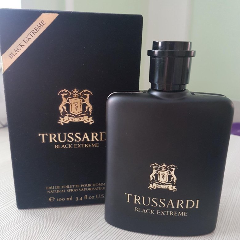 Trussardi black extreme