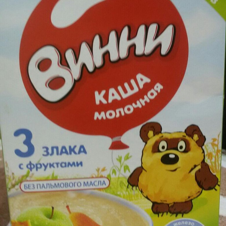 Сухая молочная каша винни