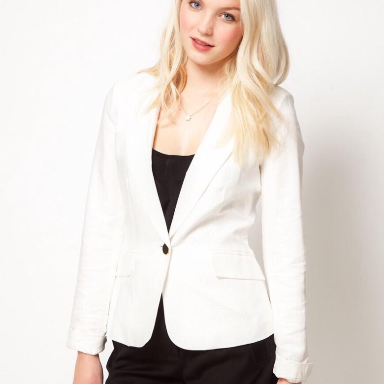 Белый пиджак для женщин
