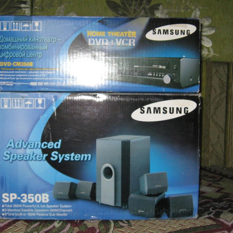 Домашний кинотеатр SAMSUNG SP-350B – купить в Краснознаменске, цена 10 ...