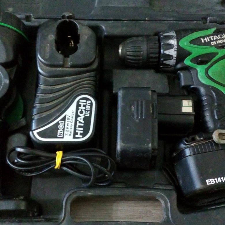 Hitachi 24 Volt 1/2" DV24DV cordless hammer drill - eBay