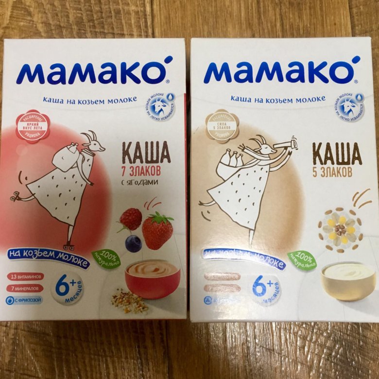 Каша мамако кто производитель