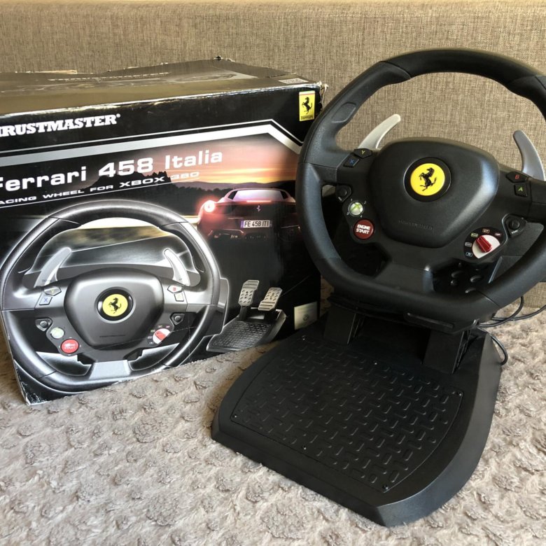 Thrustmaster ferrari f430. Замена рулевого колеса на Logitech Formula ex.