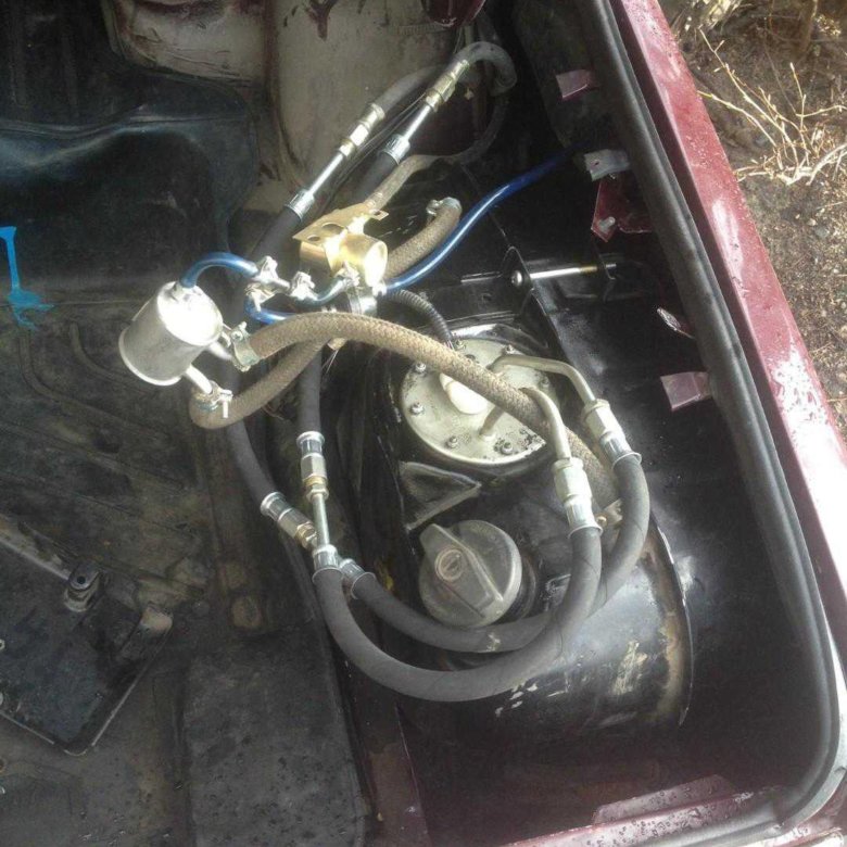 Подключение бензобака ваз 2107 карбюратор - 92 фото