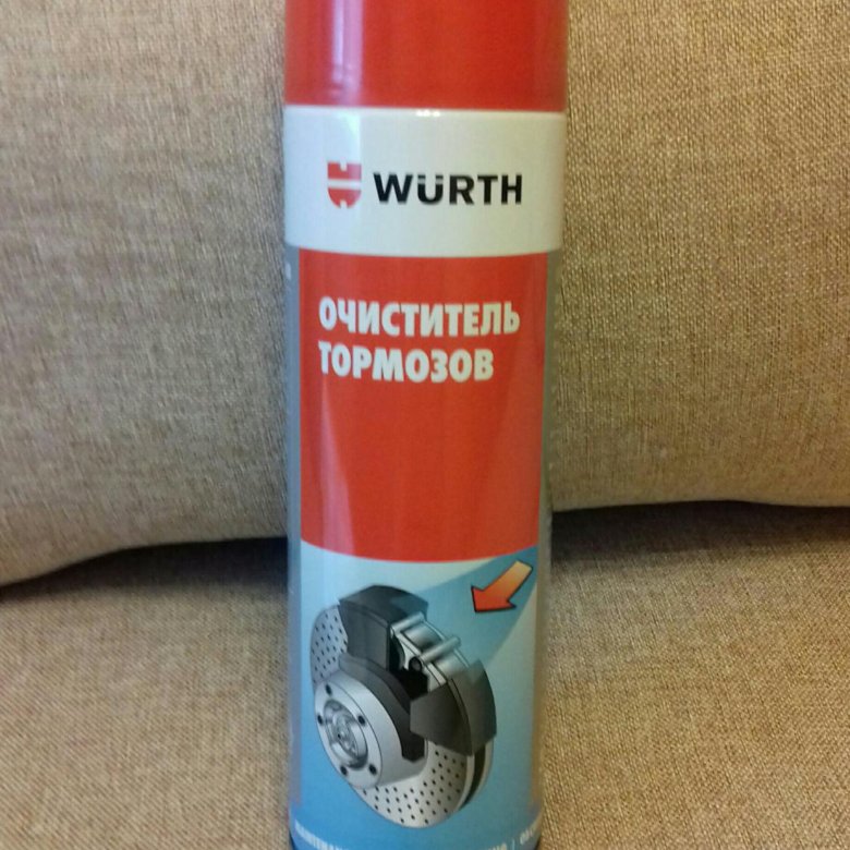 Очиститель тормозов wurth