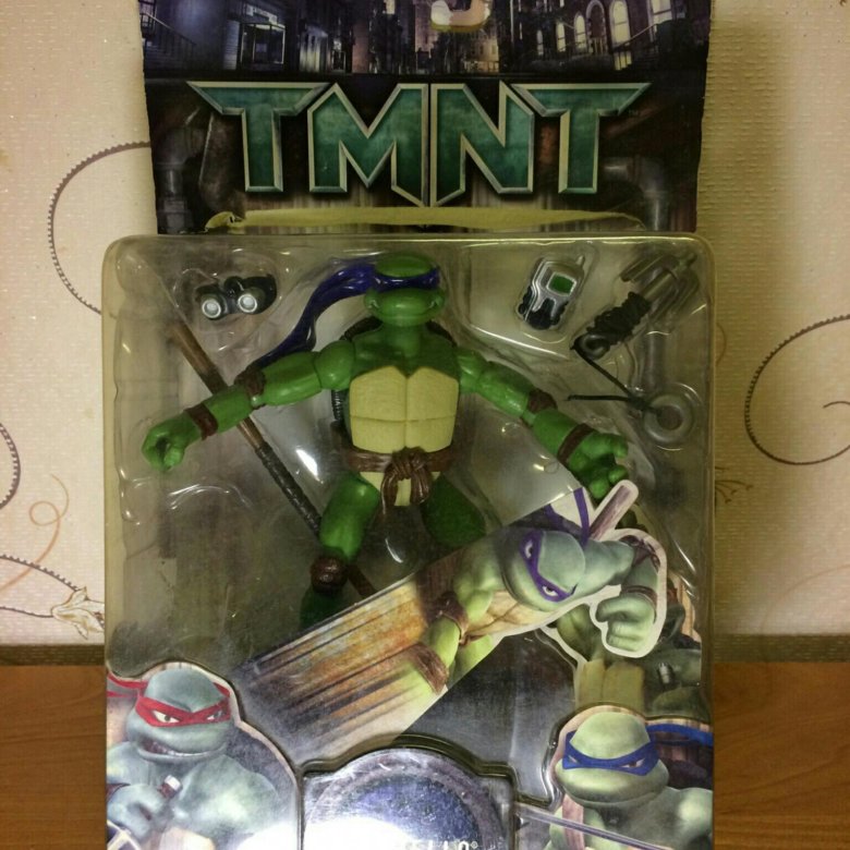 Черепашка-Ниндзя Донателло TMNT 2007 Playmates – Купить В Кирове.