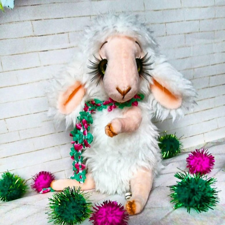 крылатая овечка. овечка тюльпанчики. мастер nachmittag (irina sanko) - винтажные авторские игрушки для интерьера. устраивать барашек приукрашивать. овечка для 2-3 летних детей.