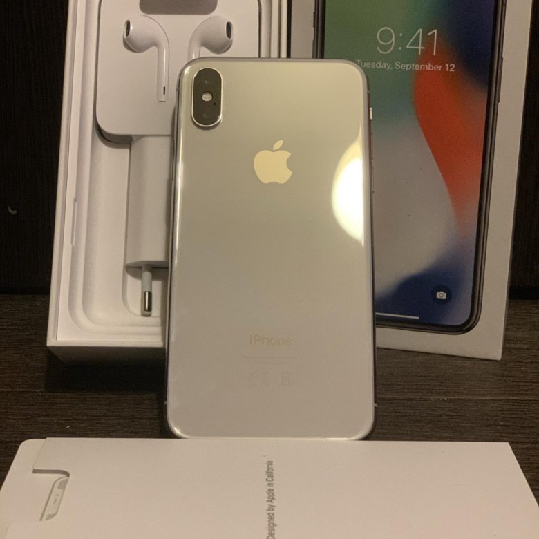 Iphone x белый