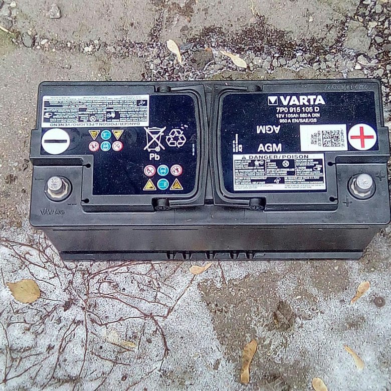 Varta 7po 915 105 AGM. 7po915105 Varta. Varta 7p0915105d. Varta 7po 915 105 d.