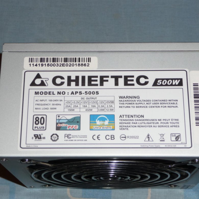 Chieftec aps 500s схема