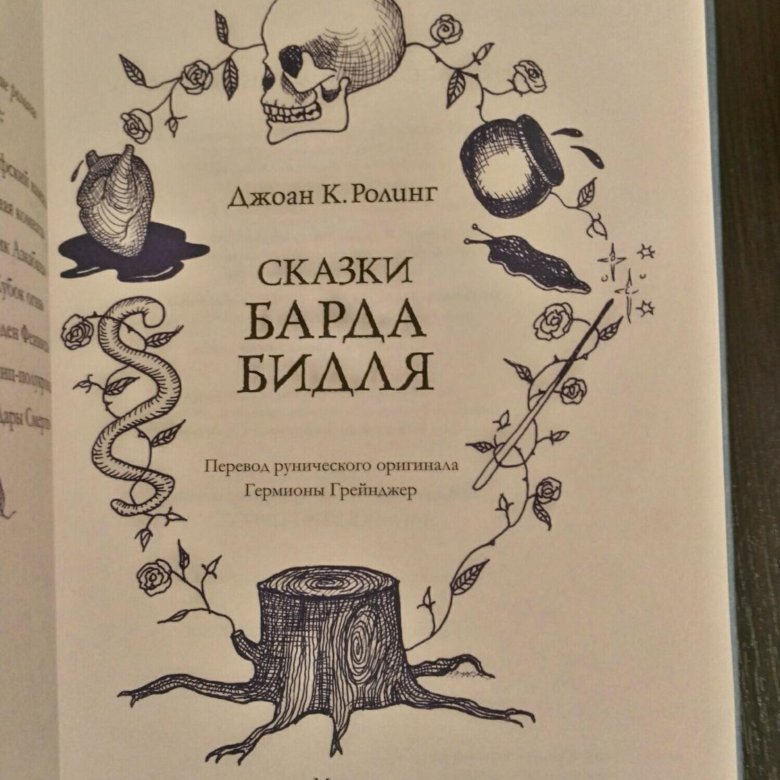 Сказки барда читать. Книга барда Бидля.