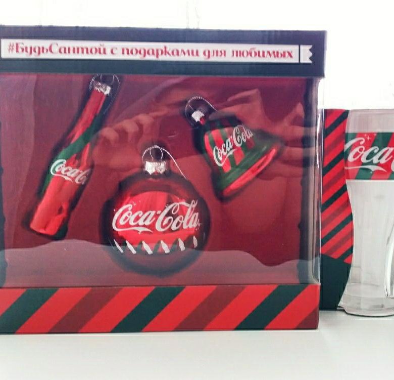 Елочная игрушка Coca Cola