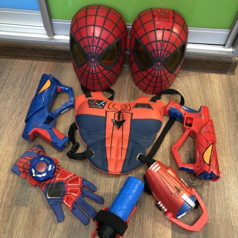 Детский набор для бритья человек паук