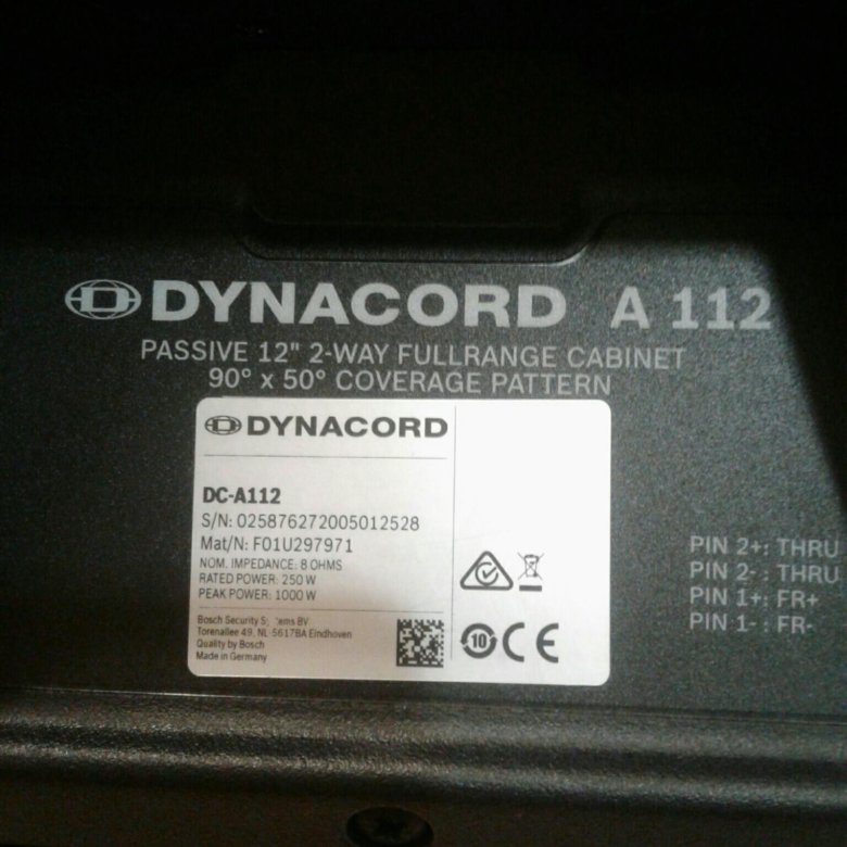 Dynacord a112a схема