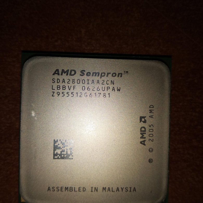 Amd sempron характеристики