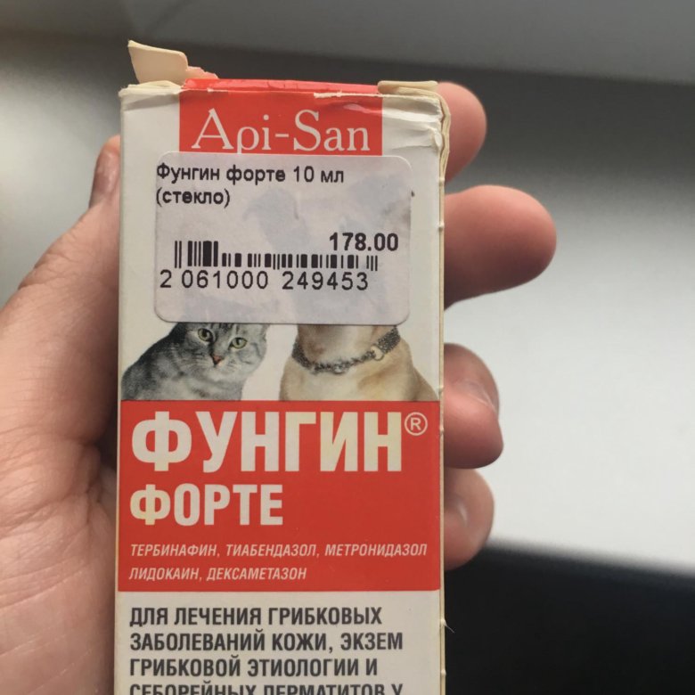 Фунгин форте для кошек