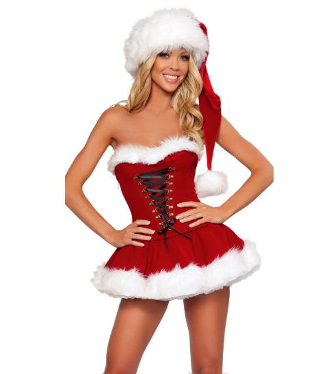 Эротический костюм снегурочки — Купить в интернет магазине